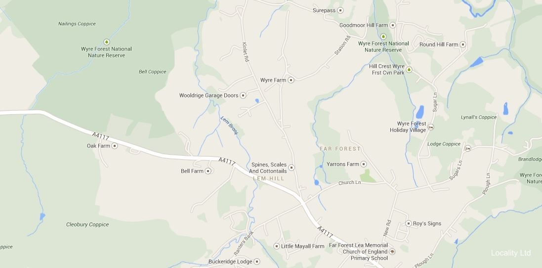 Wyre forest national nature reserve (Worcestershire)