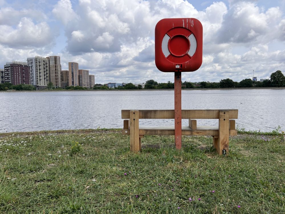 Walthamstow Wetlands nature reserve and reservoirs (London)