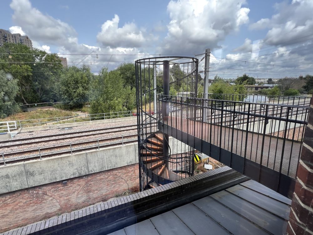 Walthamstow Wetlands nature reserve and reservoirs (London)