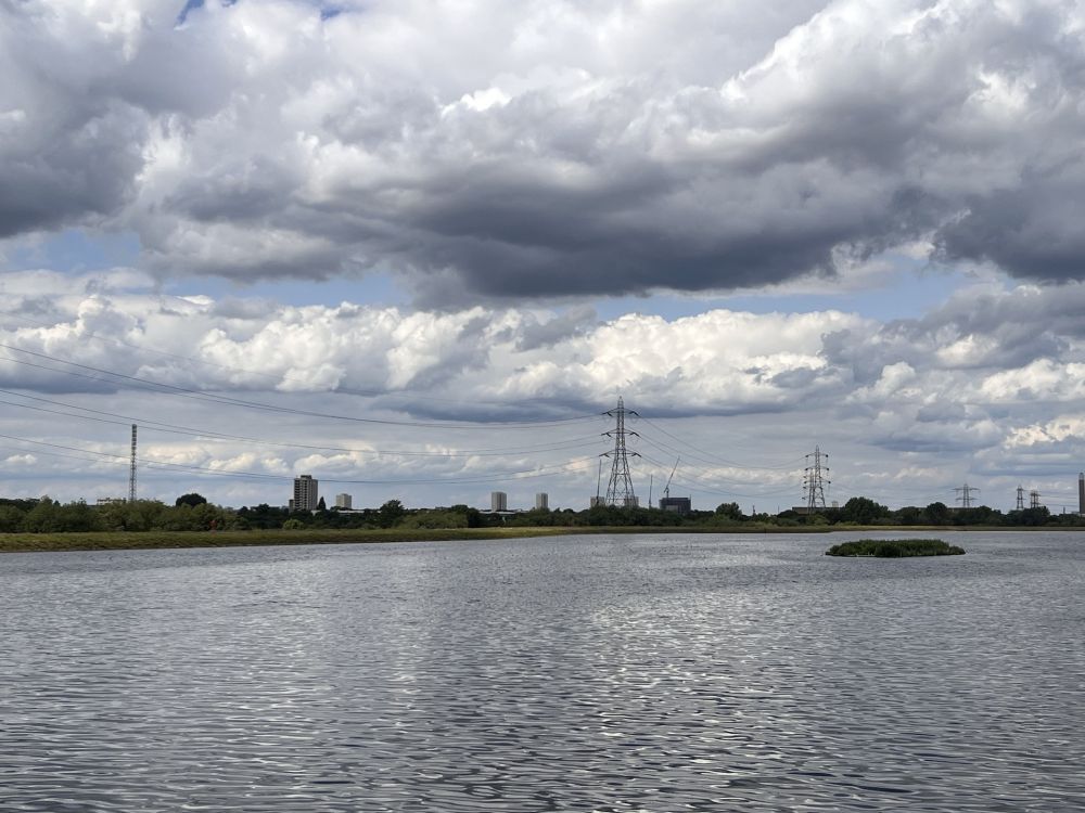 Walthamstow Wetlands nature reserve and reservoirs (London)