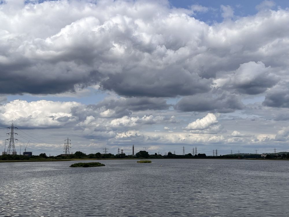 Walthamstow Wetlands nature reserve and reservoirs (London)