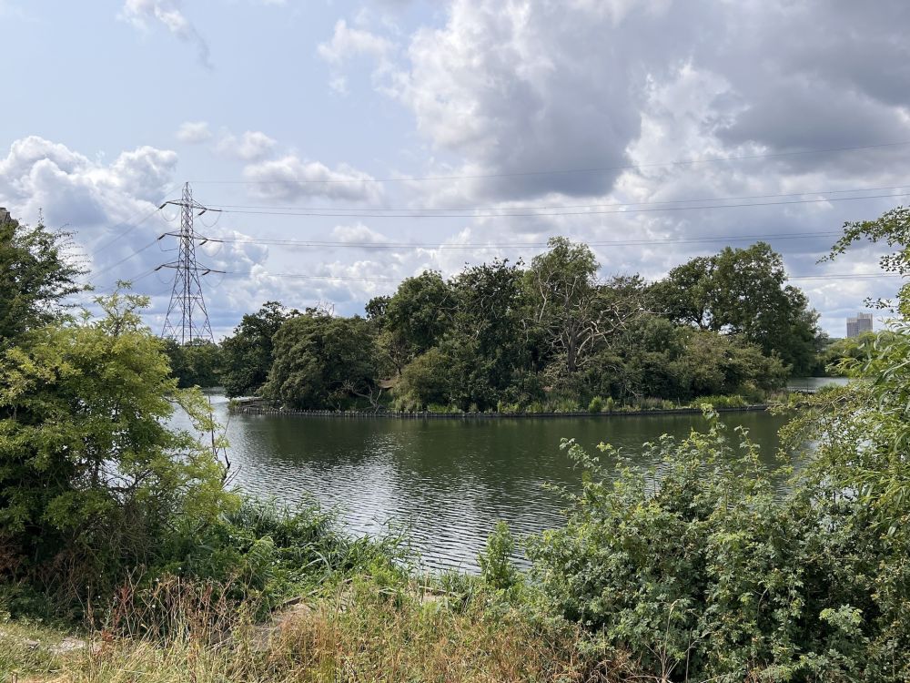 Walthamstow Wetlands nature reserve and reservoirs (London)