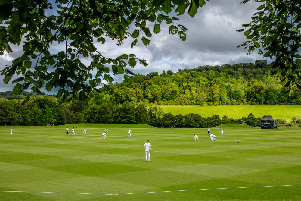 Quintessentially British cricket venue (Stokenchurch, Buckinghamshire)