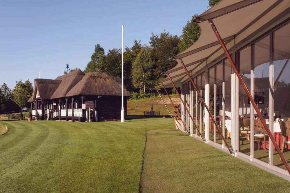 Quintessentially British cricket venue (Stokenchurch, Buckinghamshire)