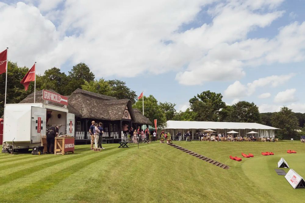 Quintessentially British cricket venue (Stokenchurch, Buckinghamshire)