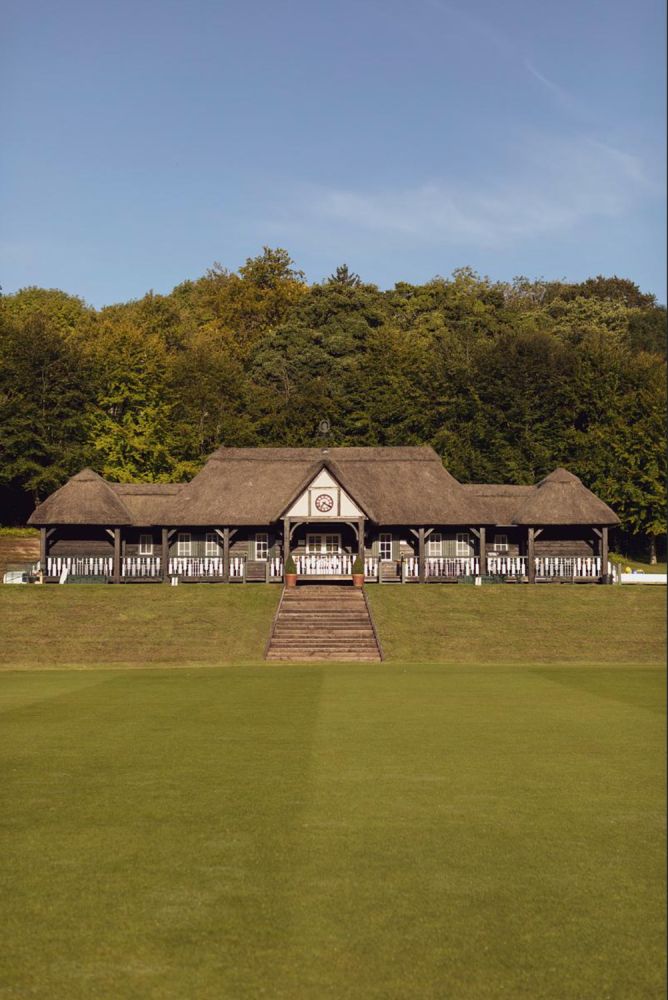 Quintessentially British cricket venue (Stokenchurch, Buckinghamshire)