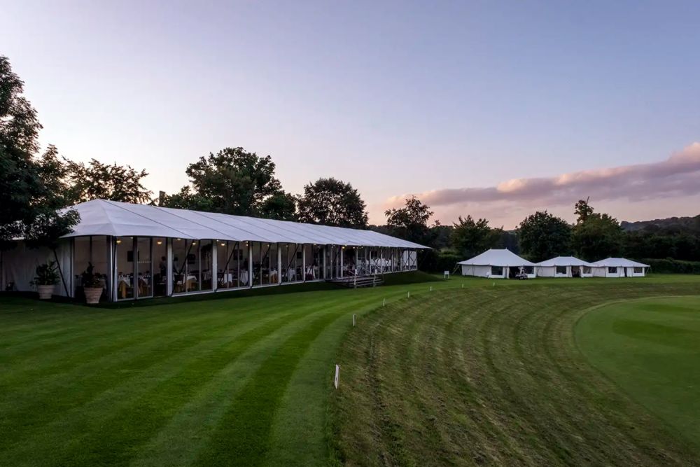 Quintessentially British cricket venue (Stokenchurch, Buckinghamshire)