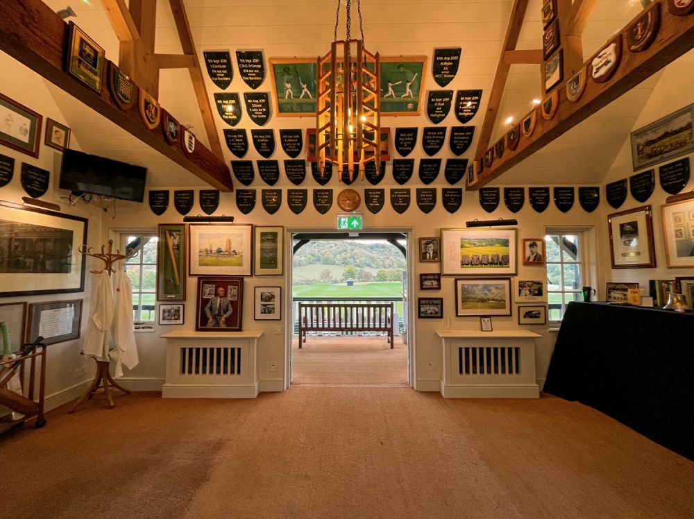 Quintessentially British cricket venue (Stokenchurch, Buckinghamshire)