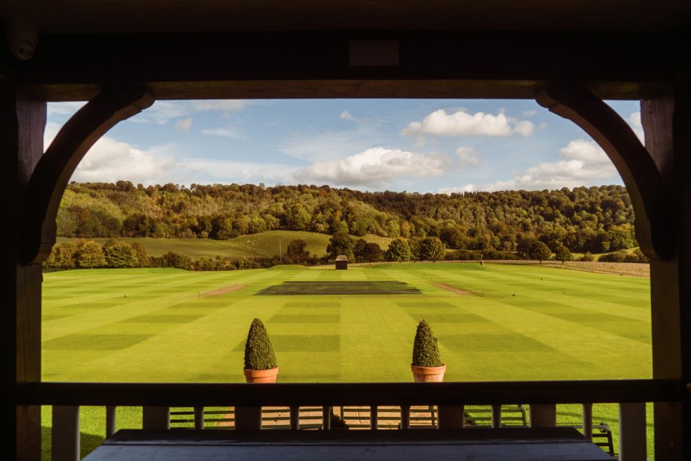 Quintessentially British cricket venue (Stokenchurch, Buckinghamshire)