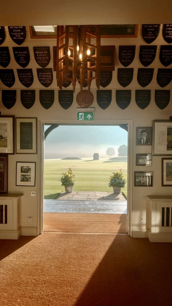 Quintessentially British cricket venue (Stokenchurch, Buckinghamshire)