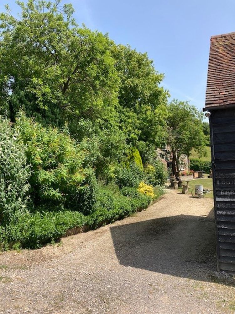 Vacant cottage and a barn on a private country estate for film, shoot location hire (Stokenchurch, Buckinghamshire)