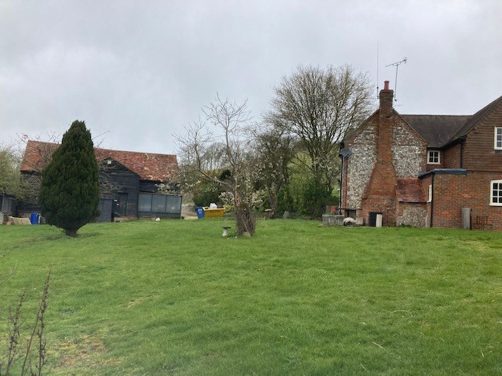 Vacant cottage and a barn on a private country estate for film, shoot location hire (Stokenchurch, Buckinghamshire)