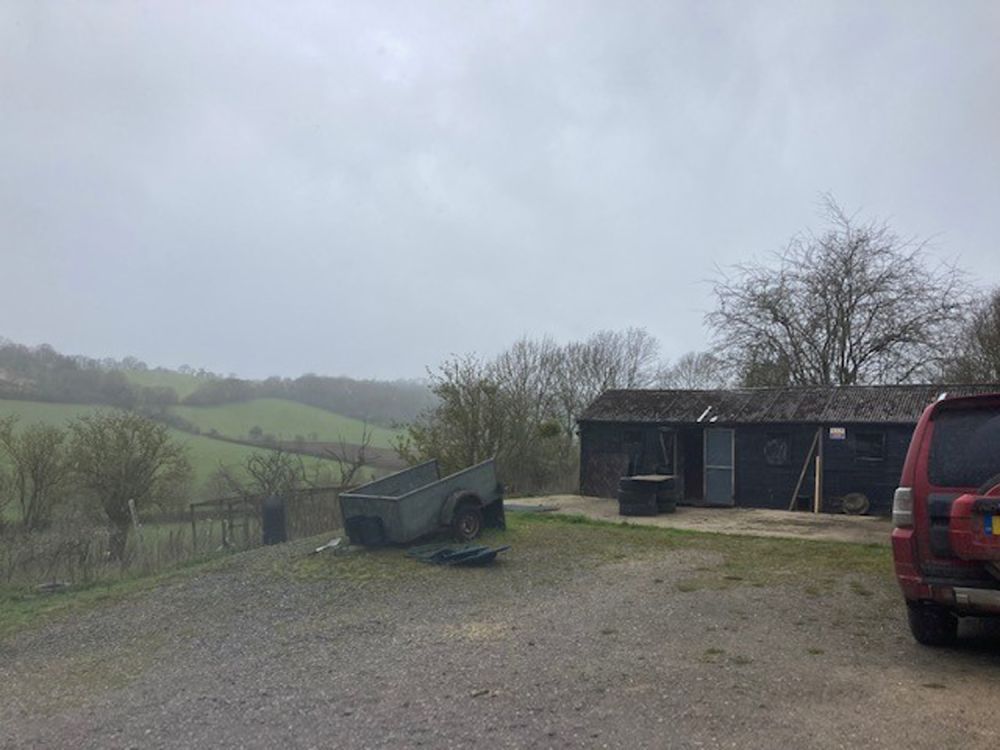 Vacant cottage and a barn on a private country estate for film, shoot location hire (Stokenchurch, Buckinghamshire)