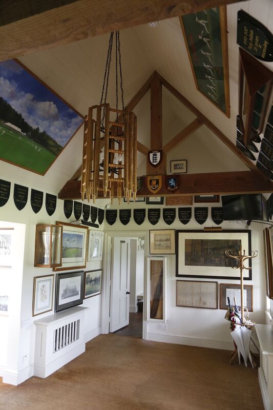 Quintessentially British cricket venue (Stokenchurch, Buckinghamshire)