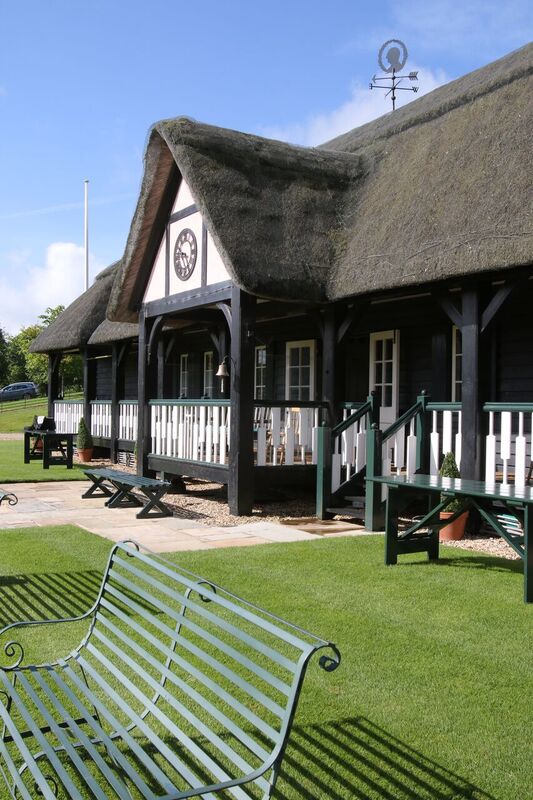 Quintessentially British cricket venue (Stokenchurch, Buckinghamshire)