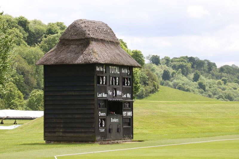 Quintessentially British cricket venue (Stokenchurch, Buckinghamshire)
