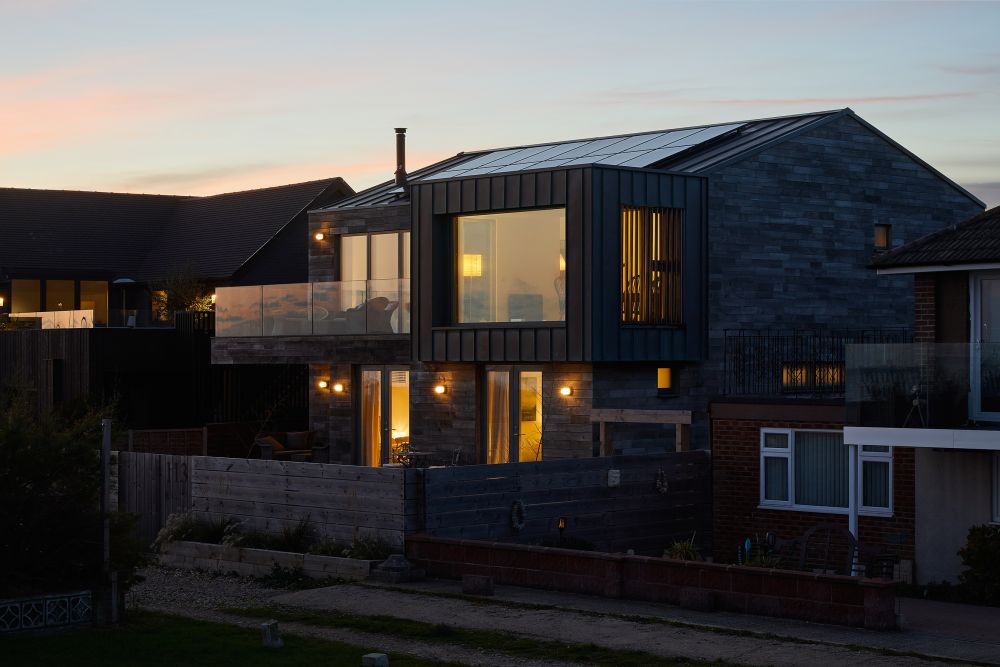 A stunning, eco-friendly home with sea views