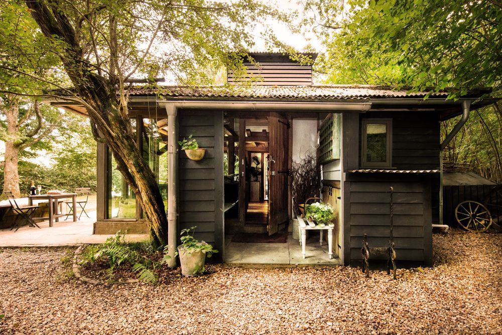 Architecturally designed cabin hidden within 65 acres of tranquil woodland