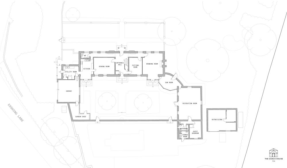 Georgian Manor Estate in Surrey
