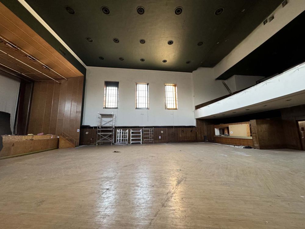 1930's theatre hall for film and photoshoot hire (Greenwich, London)