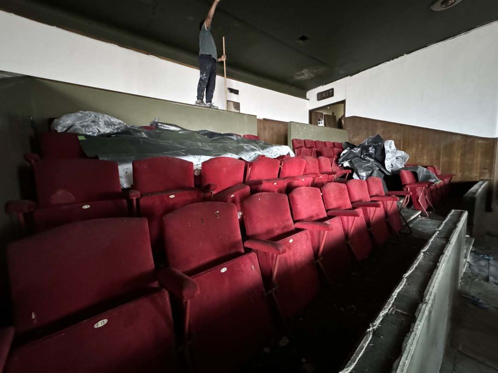 1930's theatre hall for film and photoshoot hire (Greenwich, London)
