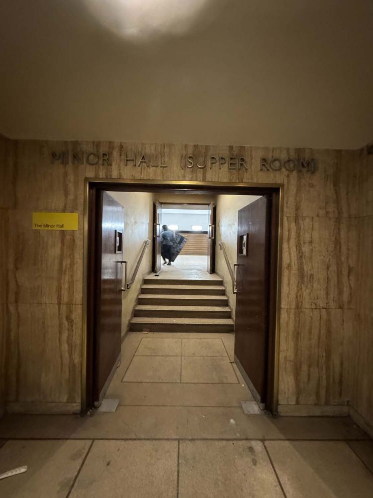 1930's theatre hall for film and photoshoot hire (Greenwich, London)