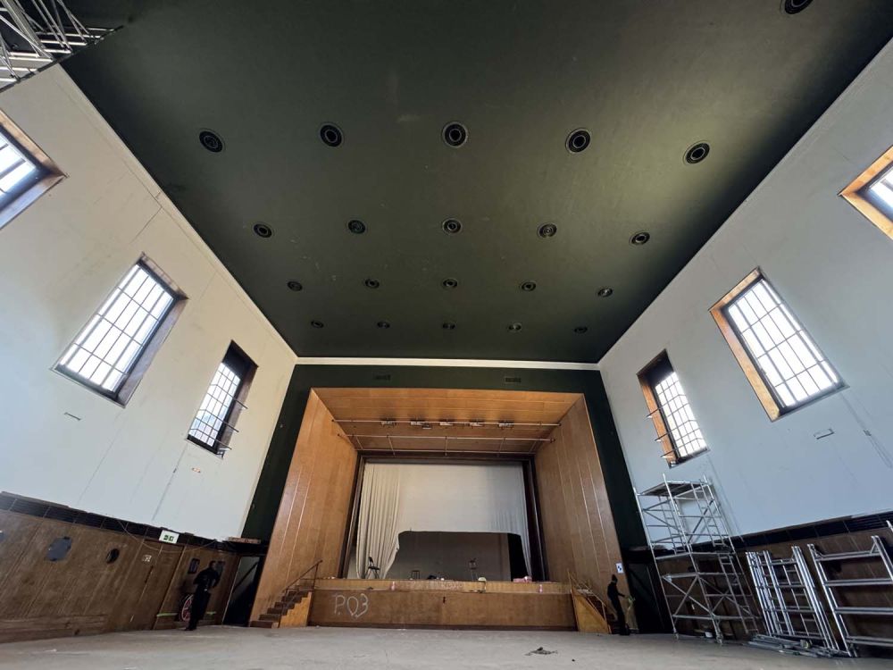 1930's theatre hall for film and photoshoot hire (Greenwich, London)