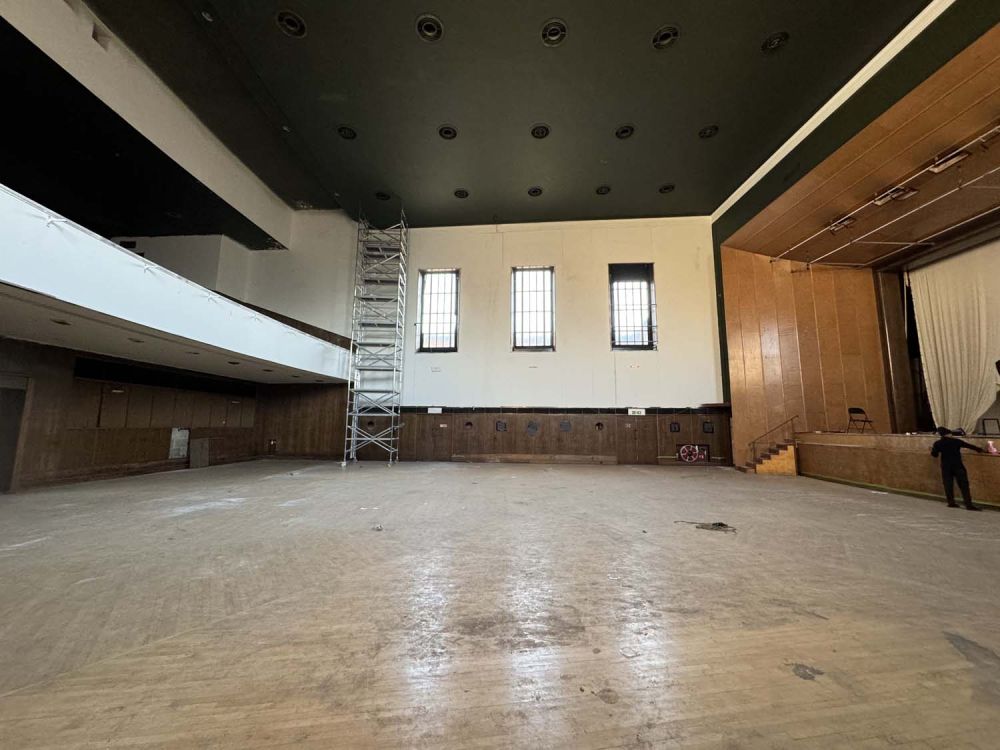 1930's theatre hall for film and photoshoot hire (Greenwich, London)