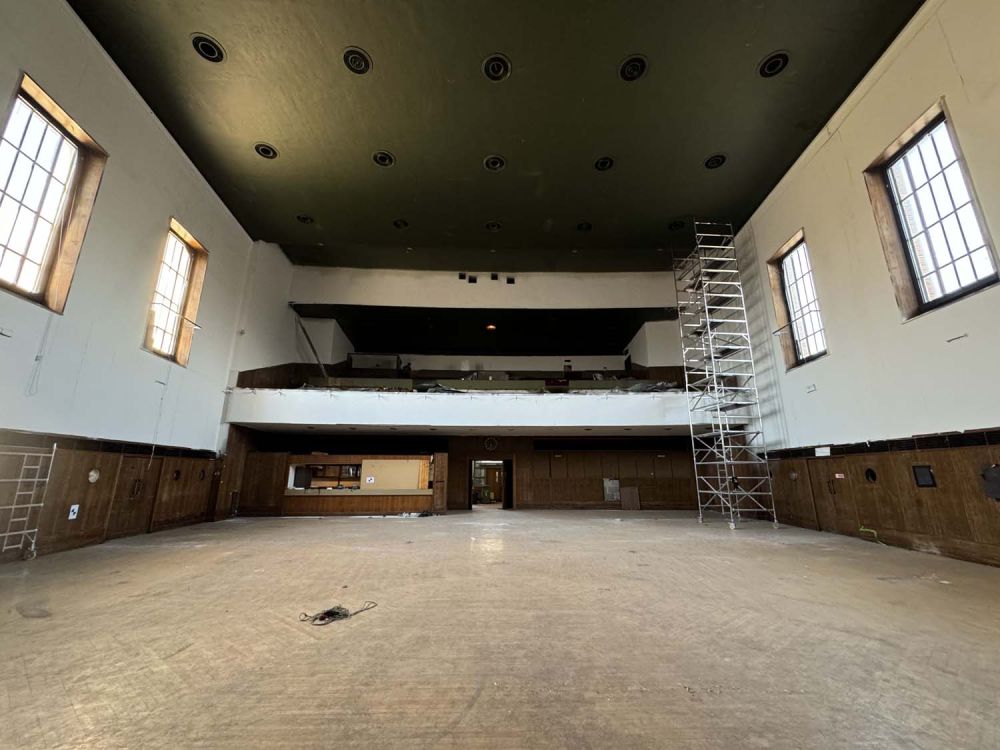 1930's theatre hall for film and photoshoot hire (Greenwich, London)