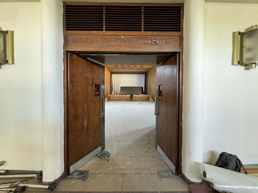 1930's theatre hall for film and photoshoot hire (Greenwich, London)