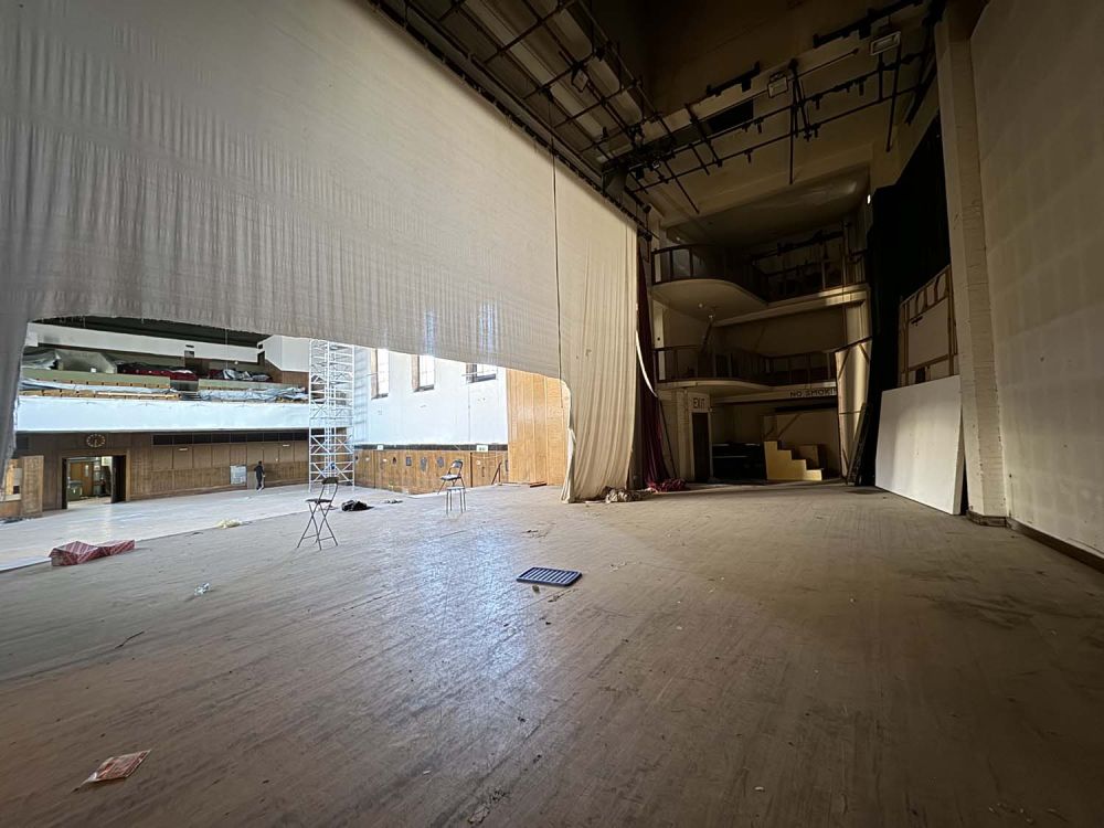 1930's theatre hall for film and photoshoot hire (Greenwich, London)