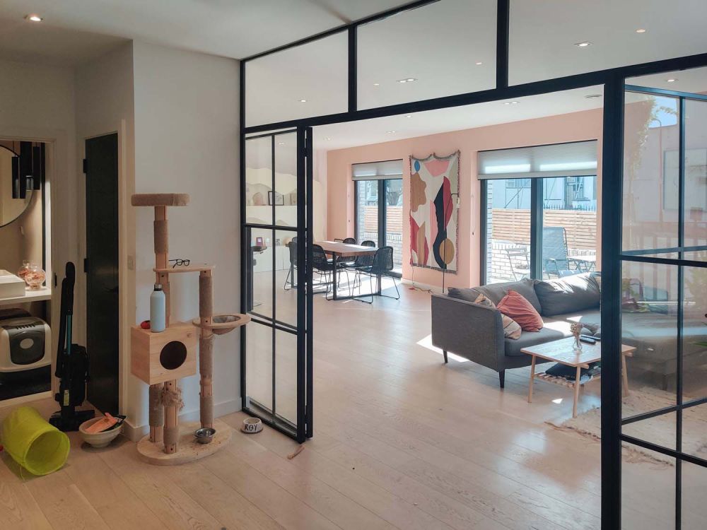 Modern flat in a new build block for film and photoshoot hire (Hackney, London)