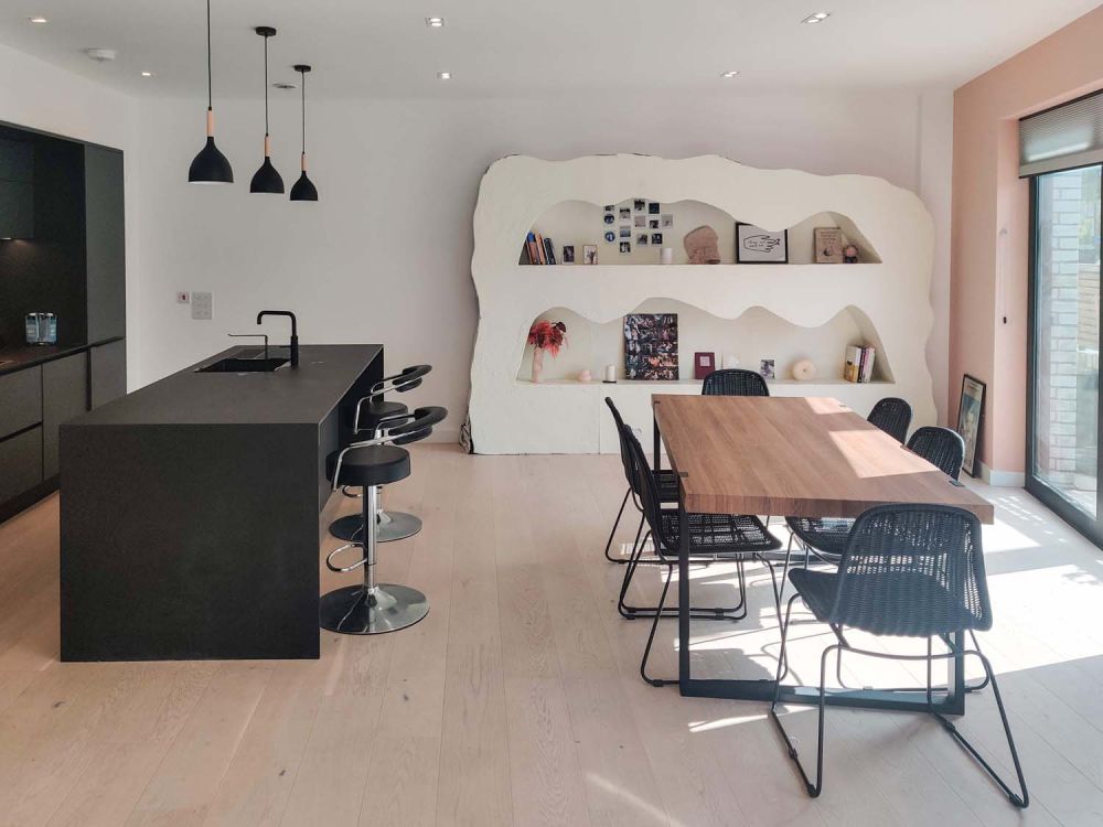 Modern flat in a new build block for film and photoshoot hire (Hackney, London)