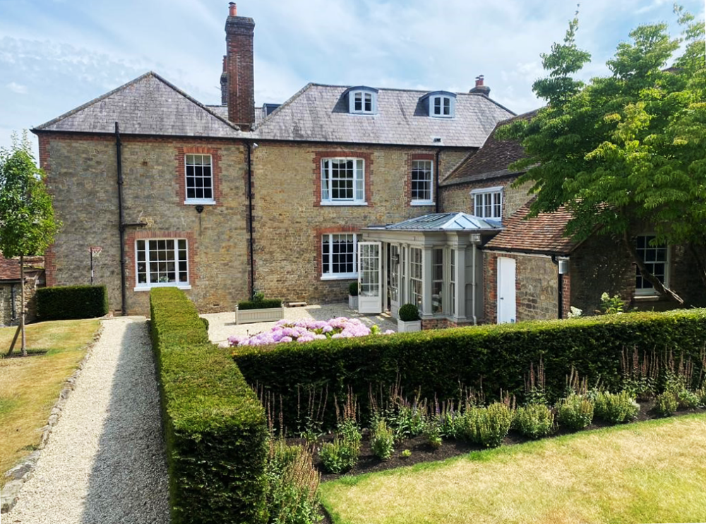 Grade II listed village manor