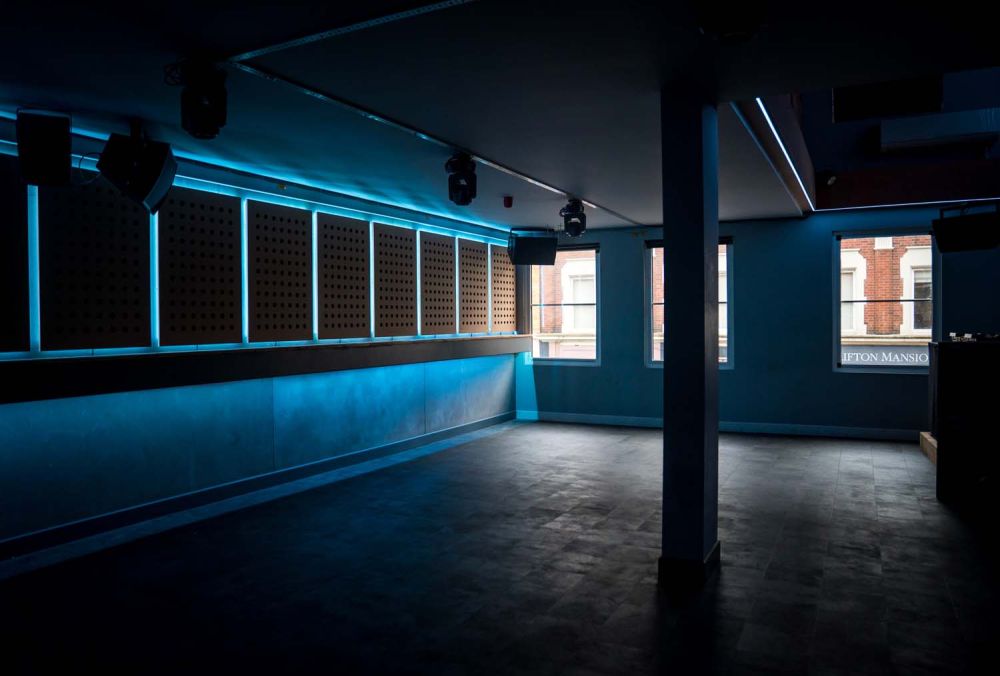 A music venue and bar for events, film and photoshoot hire (Brixton, London)