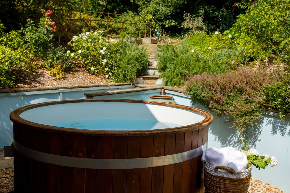 An architecturally unique timber-clad  home in the South Downs