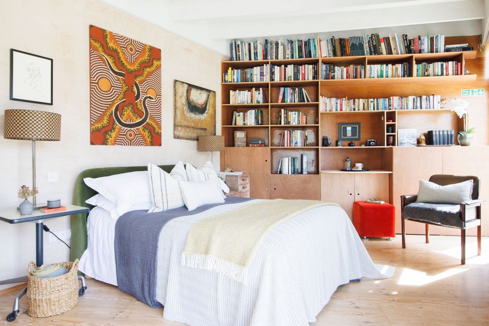 An architecturally unique timber-clad  home in the South Downs