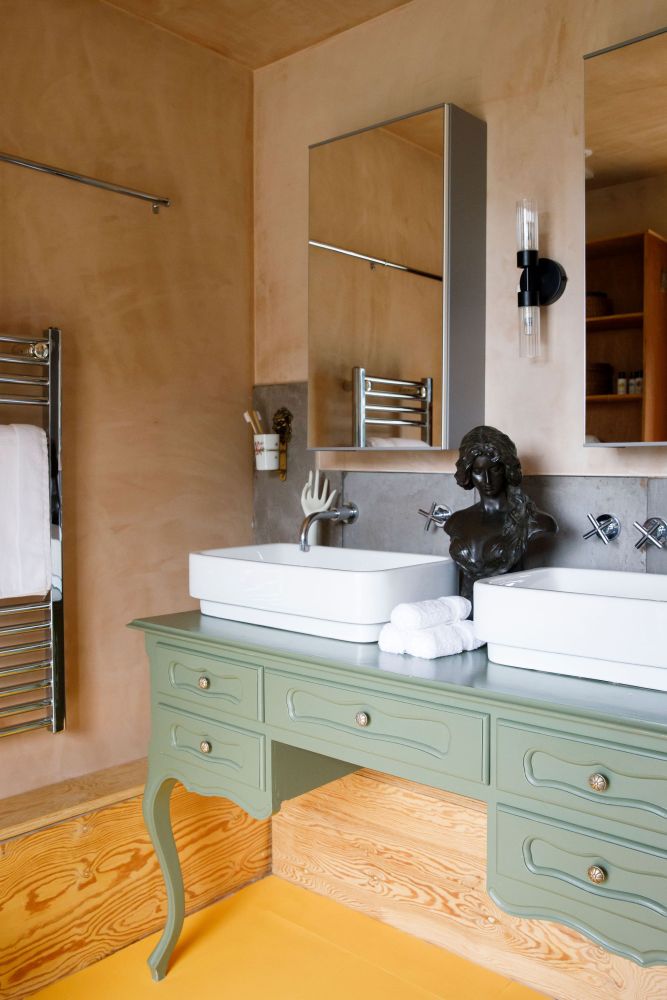 An architecturally unique timber-clad  home in the South Downs