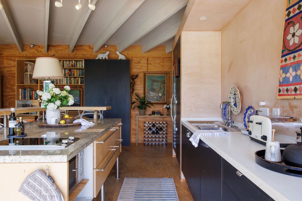 An architecturally unique timber-clad  home in the South Downs