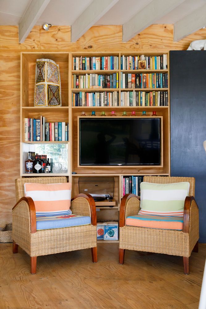 An architecturally unique timber-clad  home in the South Downs