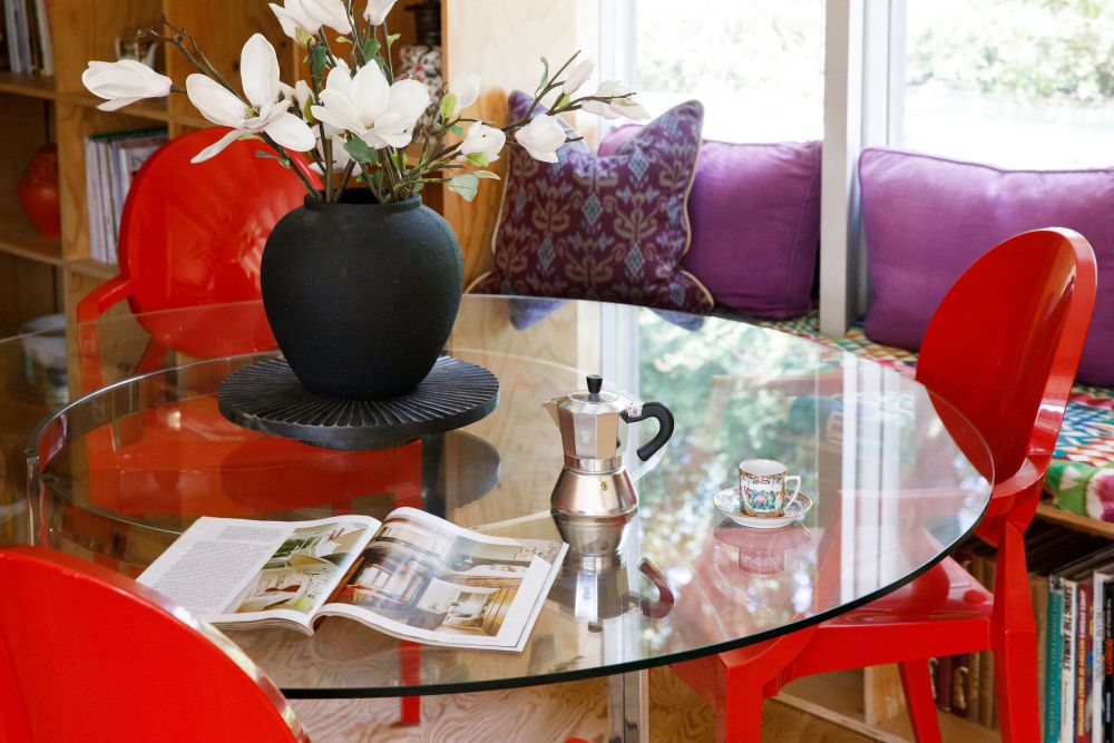 An architecturally unique timber-clad  home in the South Downs