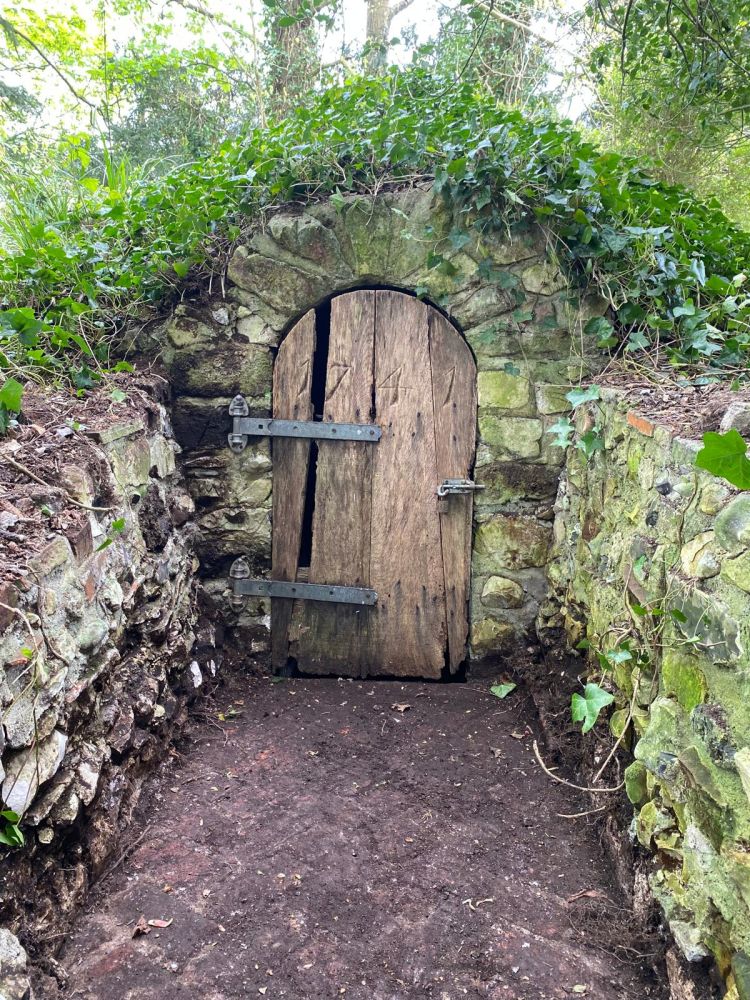 An architecturally unique timber-clad  home in the South Downs