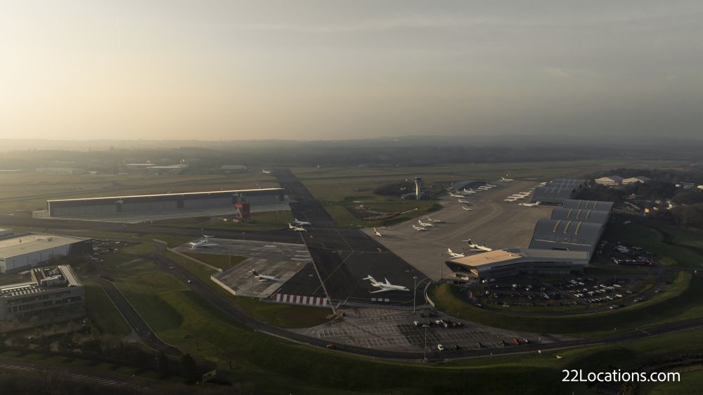 Private airport for film and photoshoot hire (Hampshire)