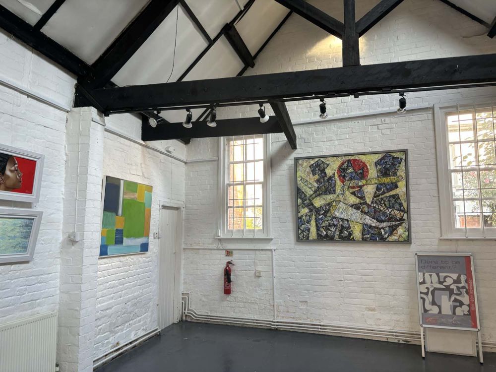 Art gallery in converted fire station for film and photoshoot and event hire (Henley-on-Thames, Oxfordshire)