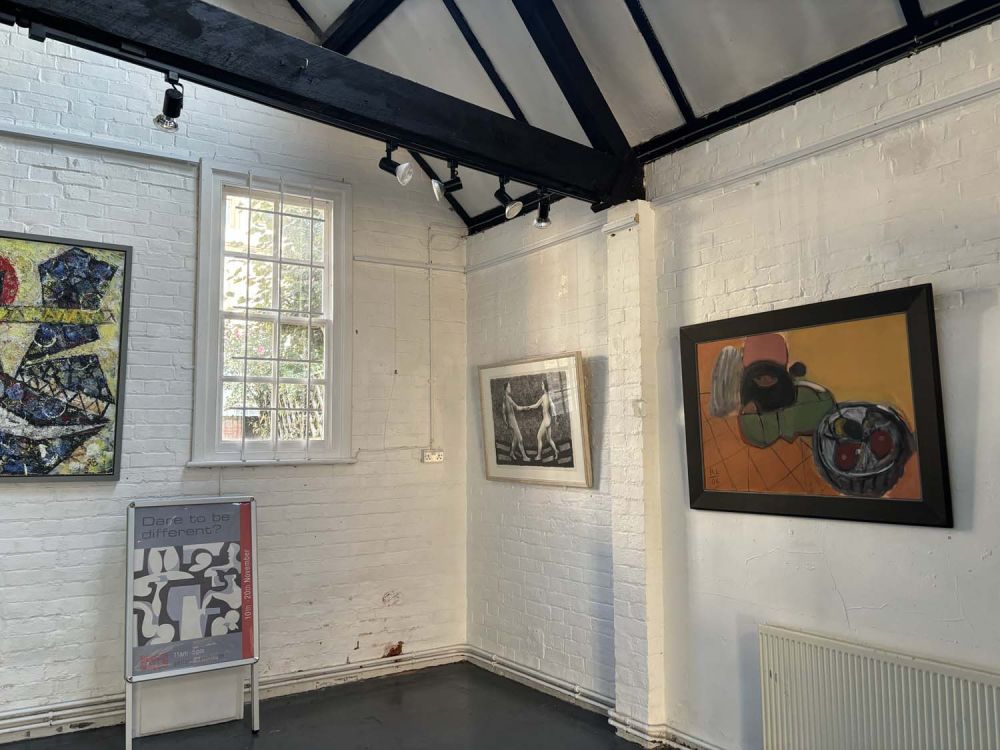 Art gallery in converted fire station for film and photoshoot and event hire (Henley-on-Thames, Oxfordshire)