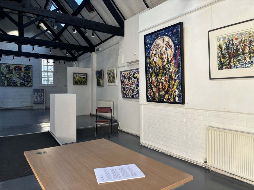 Art gallery in converted fire station for film and photoshoot and event hire (Henley-on-Thames, Oxfordshire)