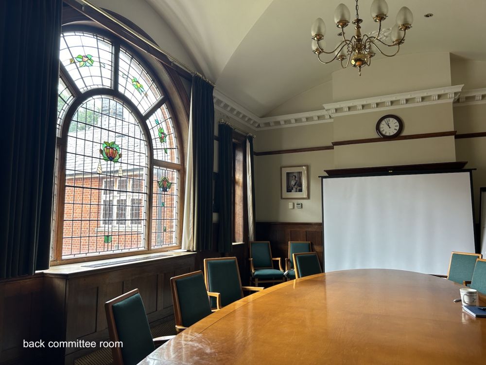 Town hall with meeting rooms, council chambers and period offices. (Reigate, Surrey)