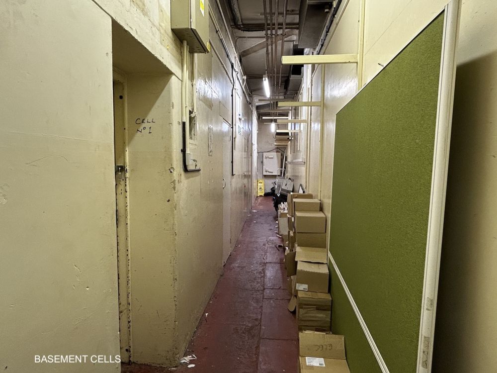 Town hall with meeting rooms, council chambers and period offices. (Reigate, Surrey)