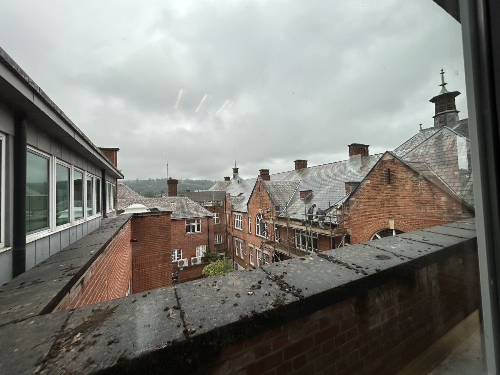 Town hall with meeting rooms, council chambers and period offices. (Reigate, Surrey)