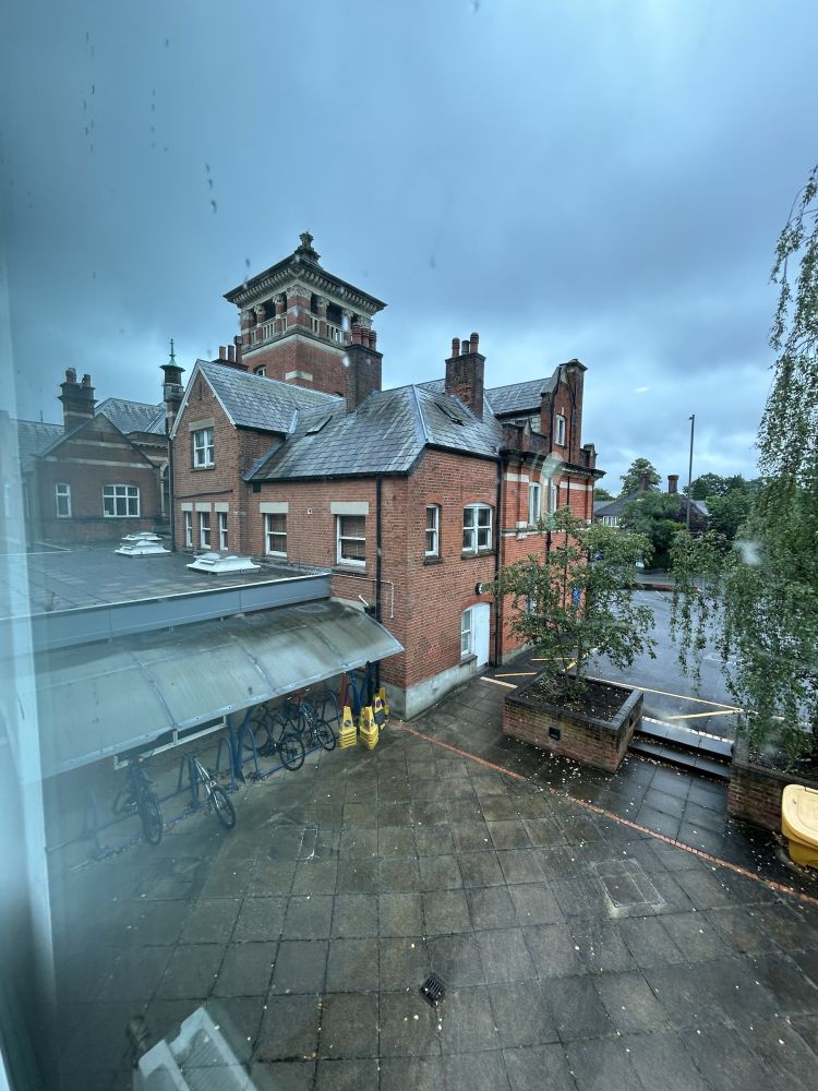 Town hall with meeting rooms, council chambers and period offices. (Reigate, Surrey)